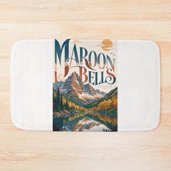 Item preview, Maroon Bells Colorado Aspen Highlands and Alpine Lake designed and sold by Places On Earth.