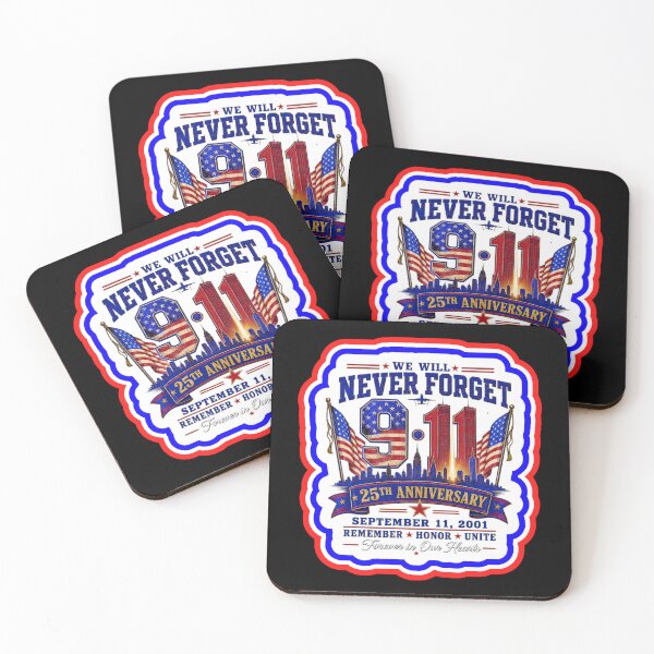 Item preview, We Will Never Forget 9 11 25th Anniversary   designed and sold by WoodburyLake.