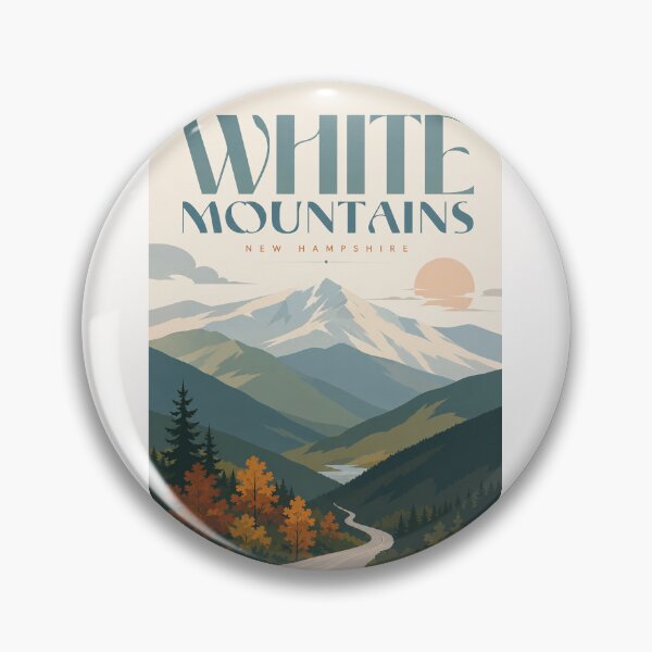 Item preview, White Mountains New Hampshire Scenic Byway and Autumn Valley designed and sold by Places On Earth.