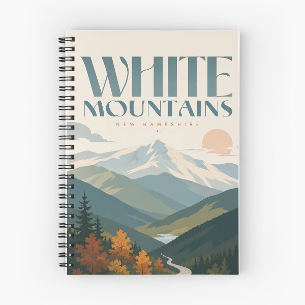 Item preview, White Mountains New Hampshire Scenic Byway and Autumn Valley designed and sold by Places On Earth.