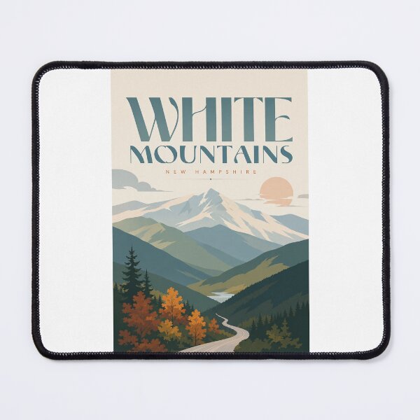 Item preview, White Mountains New Hampshire Scenic Byway and Autumn Valley designed and sold by Places On Earth.