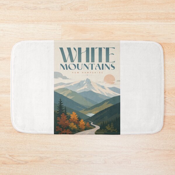 Item preview, White Mountains New Hampshire Scenic Byway and Autumn Valley designed and sold by Places On Earth.