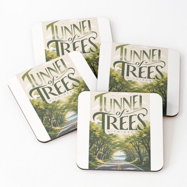 Item preview, Tunnel of Trees Michigan Scenic M 119 Lake Michigan Route designed and sold by Places On Earth.