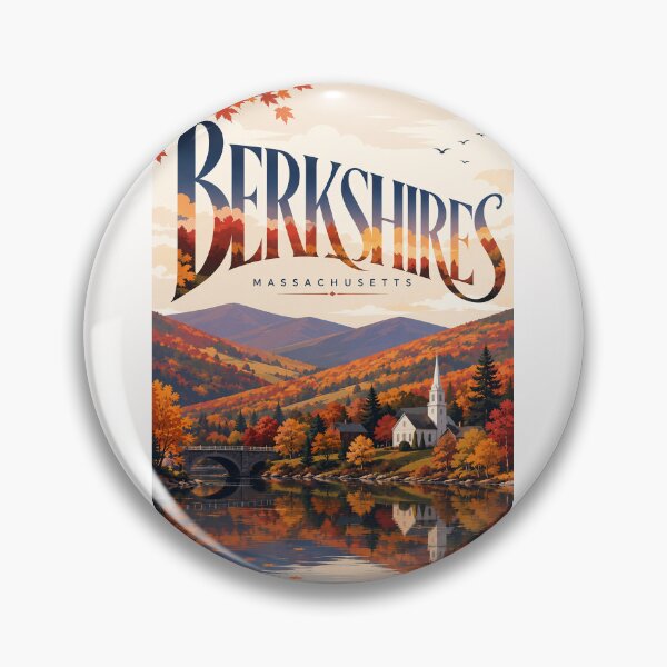 Item preview, Berkshires Massachusetts Autumn Hills New England Countryside designed and sold by Places On Earth.