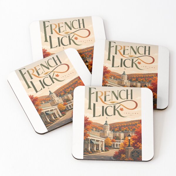 Item preview, French Lick Indiana Historic Resort and Hoosier Hills Autumn designed and sold by Places On Earth.