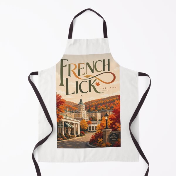 Item preview, French Lick Indiana Historic Resort and Hoosier Hills Autumn designed and sold by Places On Earth.