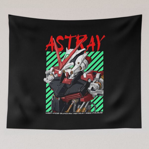 Item preview, MBF-P02 Gundam Astray Red Frame vector anime cyberpunk scifi design illustration  designed and sold by sabartgunpla.
