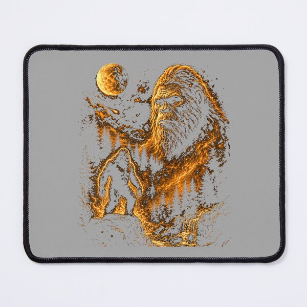 Item preview, Bigfoot Sasquatch Graphic Tee Cryptid Big Foot Moon Nature designed and sold by ArleneRowe.