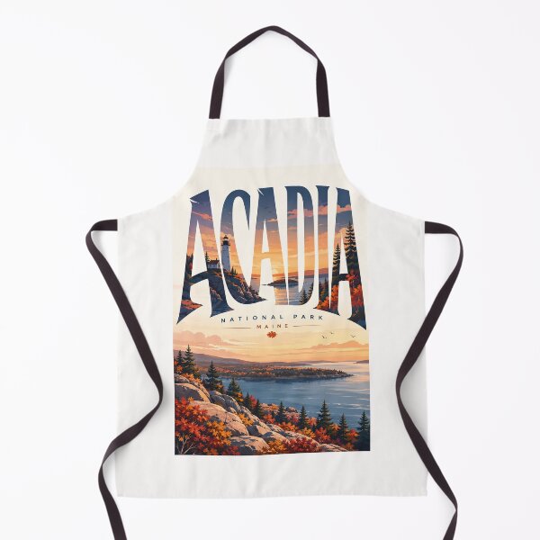 Item preview, Acadia National Park Maine Coastal Lighthouse Autumn Landscape designed and sold by Places On Earth.