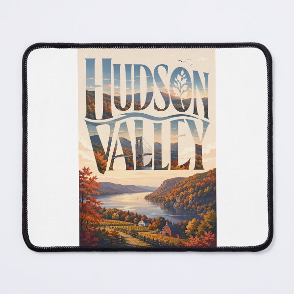 Item preview, Hudson Valley New York Autumn Highlands and Hudson River designed and sold by Places On Earth.