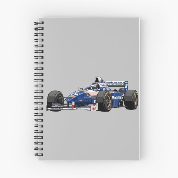 Item preview, 1996 Williams FW18 Renault Hill Champion F1 Racing Car Illustration designed and sold by Motorline44.