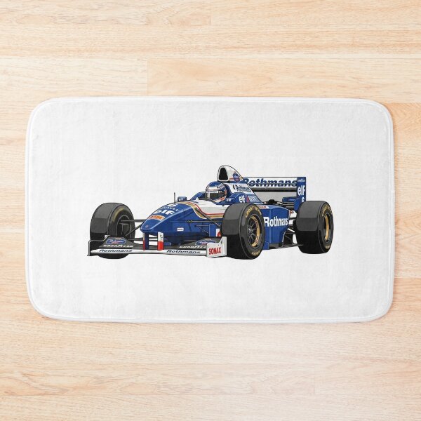 Item preview, 1996 Williams FW18 Renault Hill Champion F1 Racing Car Illustration designed and sold by Motorline44.