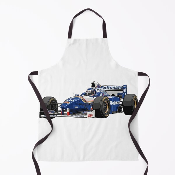 Item preview, 1996 Williams FW18 Renault Hill Champion F1 Racing Car Illustration designed and sold by Motorline44.