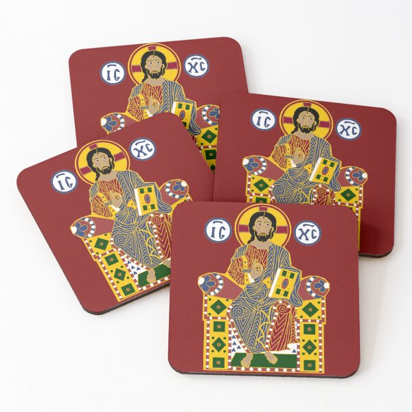 Item preview, Jesus Christ Pantocrator | Historical Christian Art God Traditional Colors designed and sold by CoolHistoryMan.