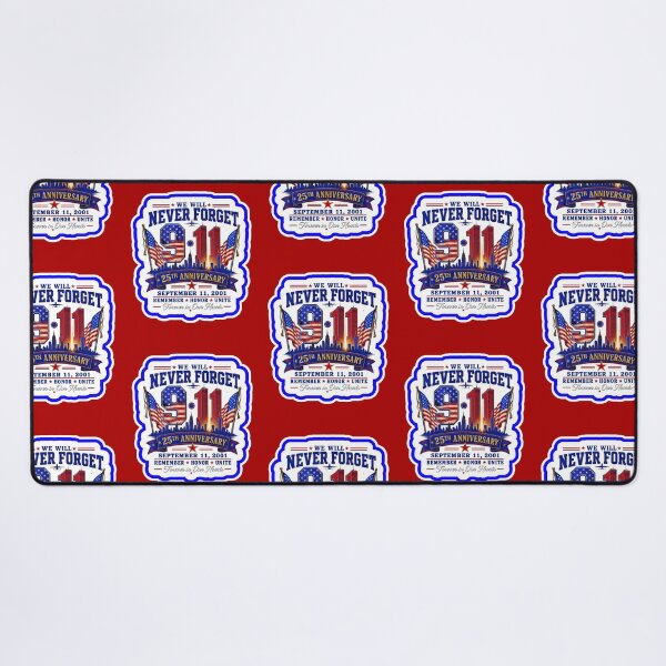 Item preview, We Will Never Forget 9 11 25th Anniversary designed and sold by WoodburyLake.