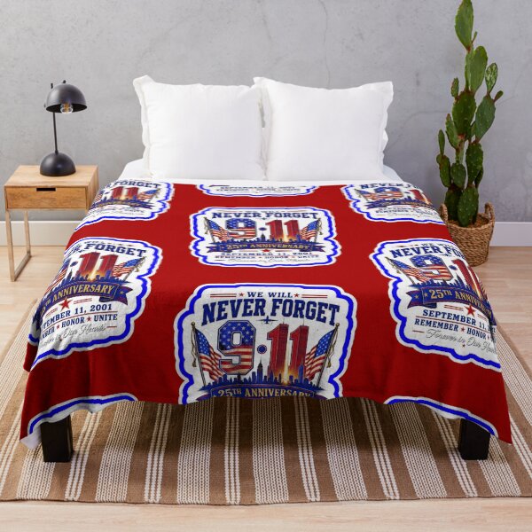 Item preview, We Will Never Forget 9 11 25th Anniversary designed and sold by WoodburyLake.