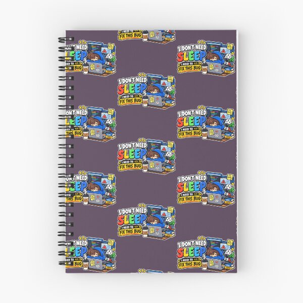 Item preview, I Don’t Need Sleep, I Need to Fix This Bug – Funny Programmer Developer Coding Design designed and sold by NONAHEMA.