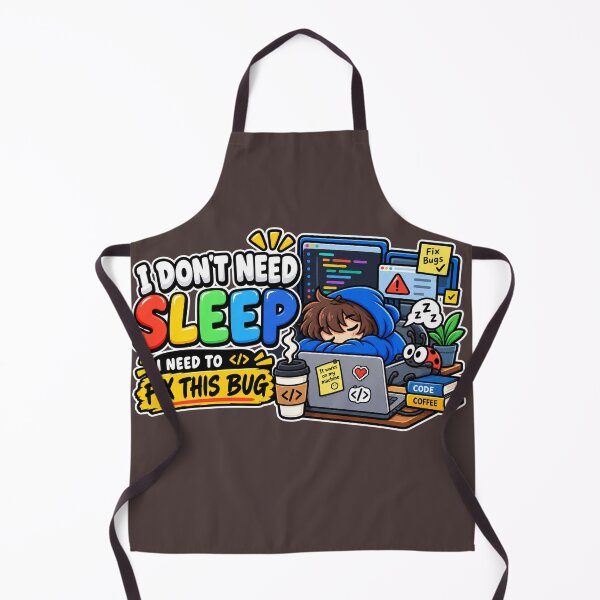 Item preview, I Don’t Need Sleep, I Need to Fix This Bug – Funny Programmer Developer Coding Design designed and sold by NONAHEMA.