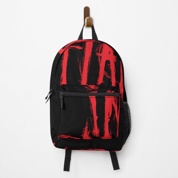Item preview, Crimson Scratch Text Red Distressed Lettering Dark Background designed and sold by SSLIONYT.
