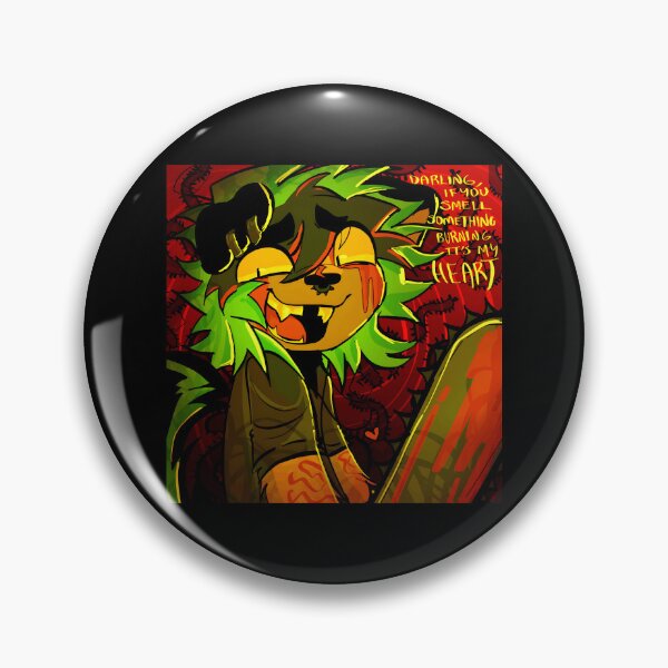 Item preview, Cute Monster with Burning Heart Artwork designed and sold by Baby-Care.