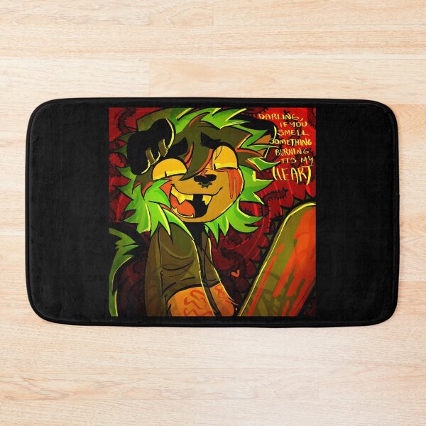 Item preview, Cute Monster with Burning Heart Artwork designed and sold by Baby-Care.