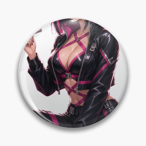 Item preview, Anime Hacker Girl Chip designed and sold by SUPA BASED.