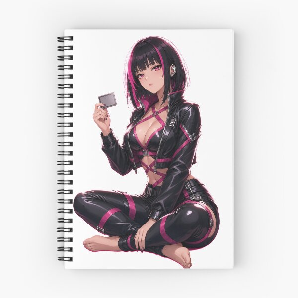 Item preview, Anime Hacker Girl Chip designed and sold by SUPA BASED.