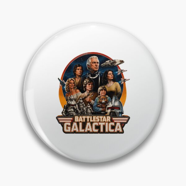 Item preview, Battlestar Galactica Retro Poster Art designed and sold by ZubairNalban.