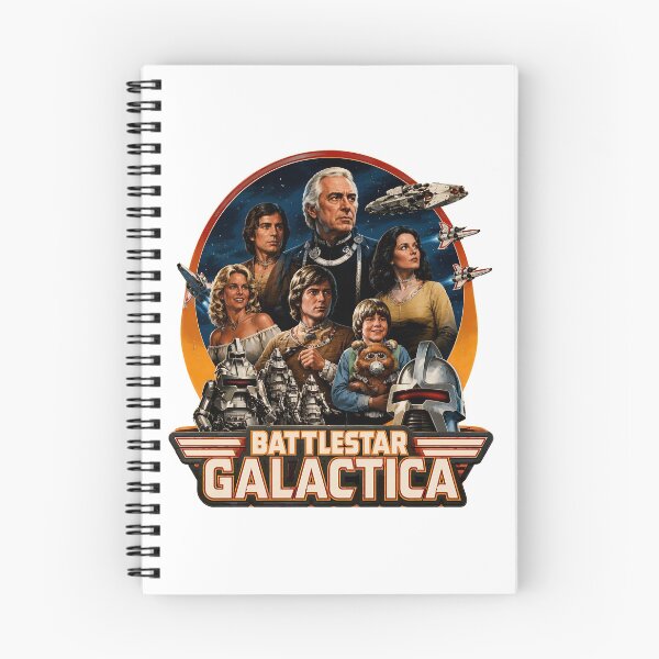 Item preview, Battlestar Galactica Retro Poster Art designed and sold by ZubairNalban.