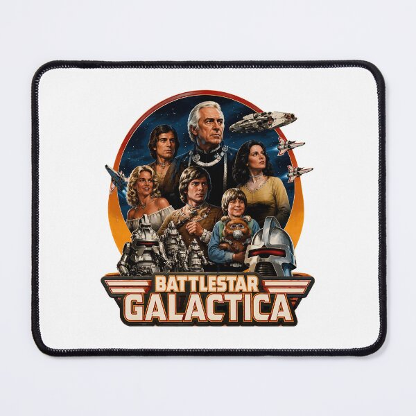 Item preview, Battlestar Galactica Retro Poster Art designed and sold by ZubairNalban.