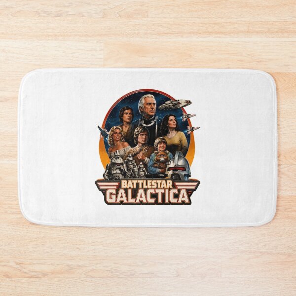 Item preview, Battlestar Galactica Retro Poster Art designed and sold by ZubairNalban.