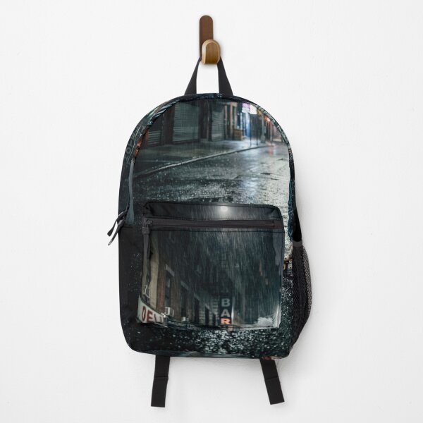 Item preview, Skateboarder Portrait Vaping In The Rain designed and sold by Home Decor Art.