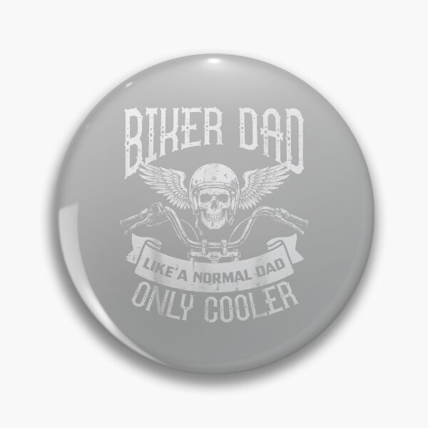 Item preview, Biker Dad Like Normal Only Cooler Fathers Day Motorcycle Men designed and sold by ArleneRowe.