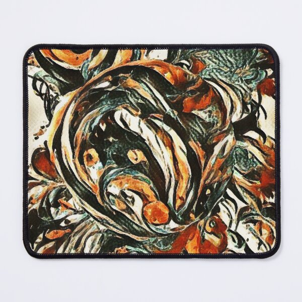Item preview,  Embercoil Bloom – Fiery Organic Abstract designed and sold by Absractshop4942.