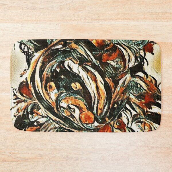 Item preview,  Embercoil Bloom – Fiery Organic Abstract designed and sold by Absractshop4942.