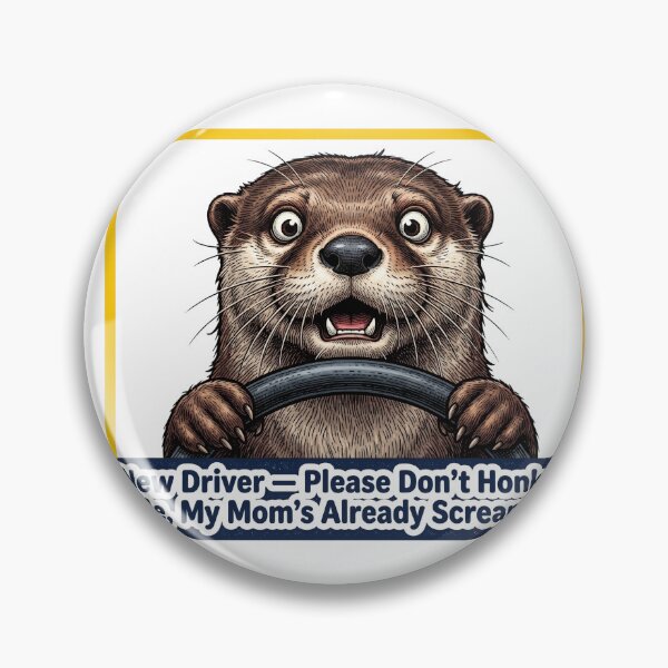 Item preview, Dont Honk Screaming Otter designed and sold by Roy & Tiffany.