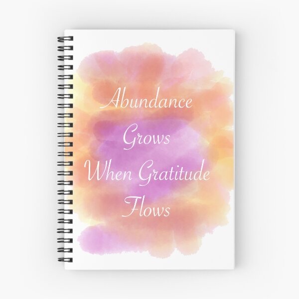 Item preview, Abundance Grows When Gratitude Flows designed and sold by MAC Art&Designs.