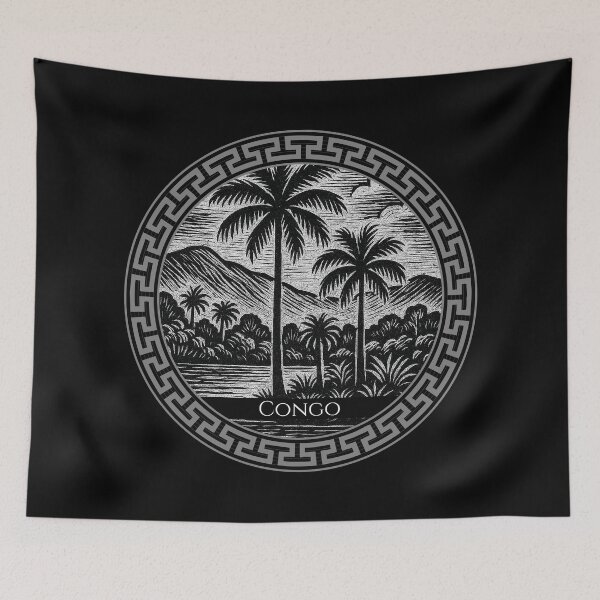 Item preview, Congo Vintage Woodcut Art designed and sold by Thistle-TShop.