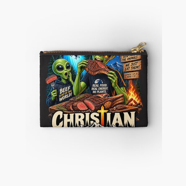 Item preview, MARTIAN CHRISTIAN CARNIVORE - EARTH APPROVED designed and sold by CarnivoreGifts.