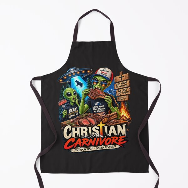 Item preview, MARTIAN CHRISTIAN CARNIVORE - EARTH APPROVED designed and sold by CarnivoreGifts.