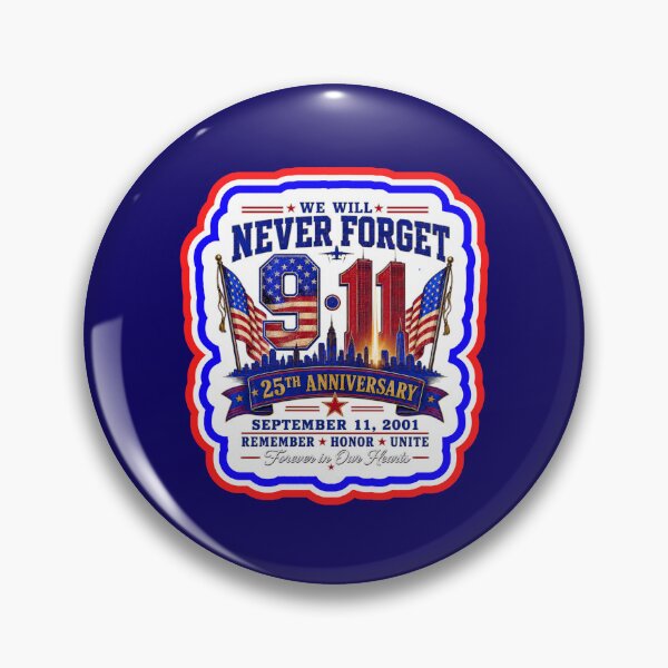 Item preview, We Will Never Forget 9 11 25th Anniversary   designed and sold by WoodburyLake.
