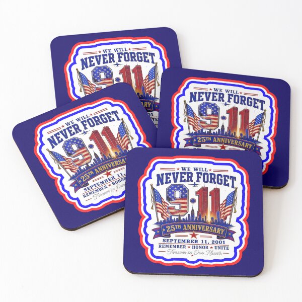 Item preview, We Will Never Forget 9 11 25th Anniversary   designed and sold by WoodburyLake.