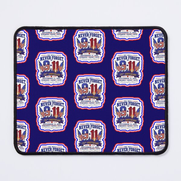 Item preview, We Will Never Forget 9 11 25th Anniversary designed and sold by WoodburyLake.