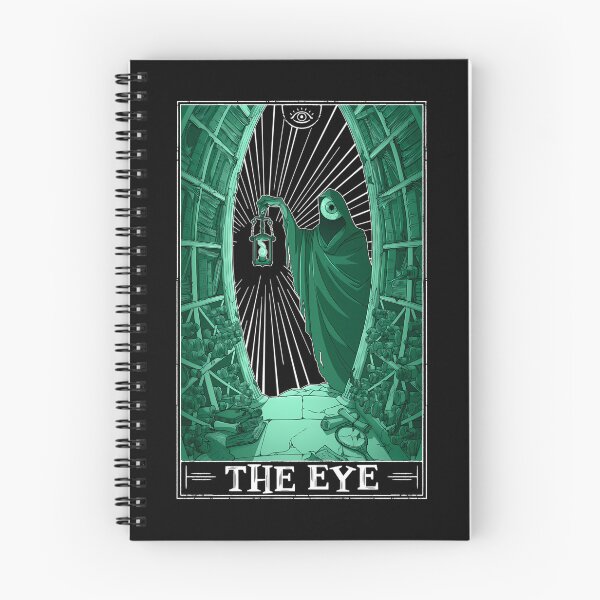 Item preview, Occult Tarot Card With One-Eyed Hooded Figure And Lantern designed and sold by CoiroCompany.