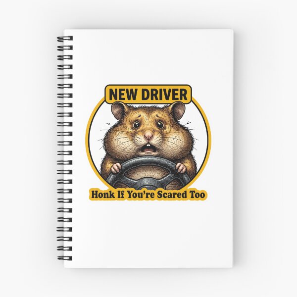 Item preview, Honk Scared Hamster Badge designed and sold by Roy & Tiffany.