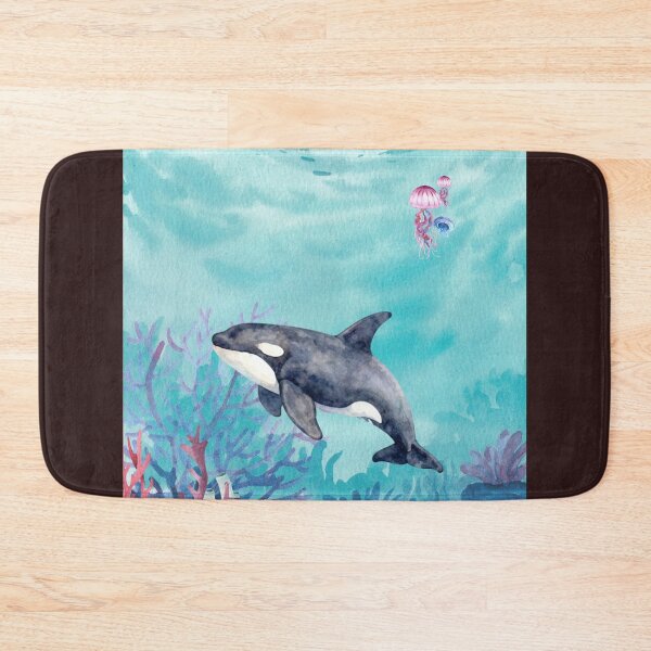 Item preview, Orca Whale Illustration  | Magnetic Impact-Resistant designed and sold by QuicksandCase.