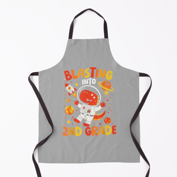Item preview, Blasting Into 2nd Grade Dinosaur Astronaut First Day designed and sold by ArleneRowe.