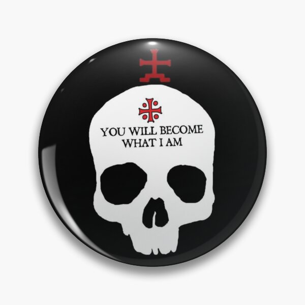 Item preview, Orthodox Christian Memento Mori | You Will Become What I am Asceticism Symbol designed and sold by CoolHistoryMan.