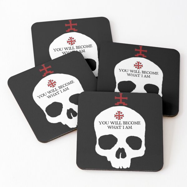 Item preview, Orthodox Christian Memento Mori | You Will Become What I am Asceticism Symbol designed and sold by CoolHistoryMan.