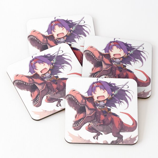 Item preview, Yuuki Sword Art Online Chibi Dinosaur Rider Purple Adventure designed and sold by Dashsopaner.